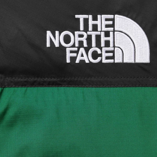 Supreme The North Face Nuptse Jacket - Green (front)