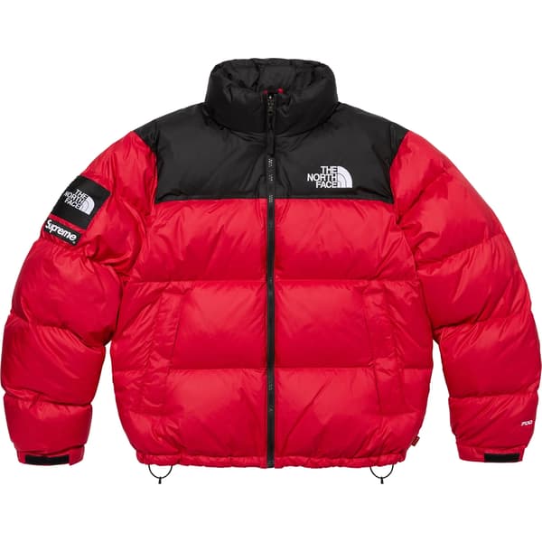 Supreme The North Face Nuptse Jacket - Red (front)