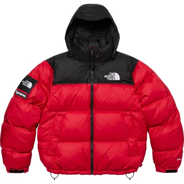 Supreme The North Face Nuptse Jacket - Red (front)