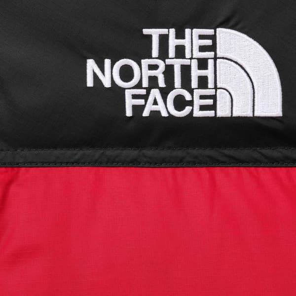 Supreme The North Face Nuptse Jacket - Red (front)