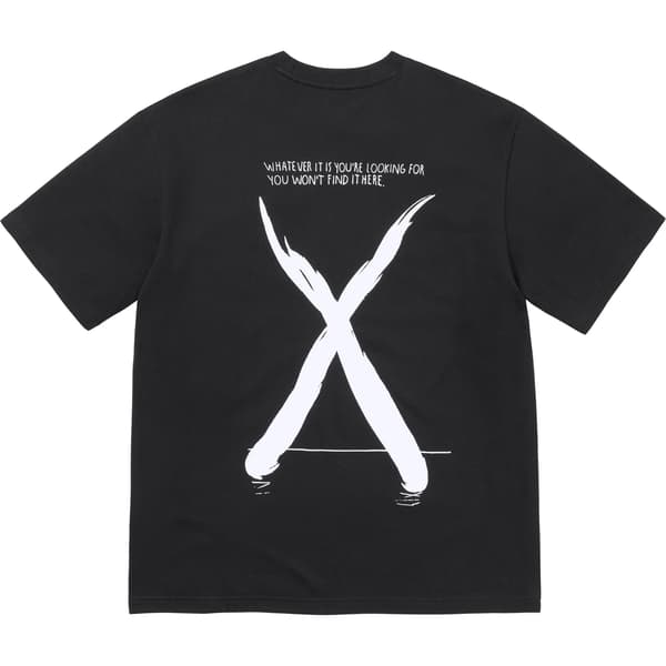 Supreme The North Face S/S Top - Black (front)