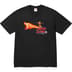 Supreme Thrasher Back Tail Tee - Black (front)