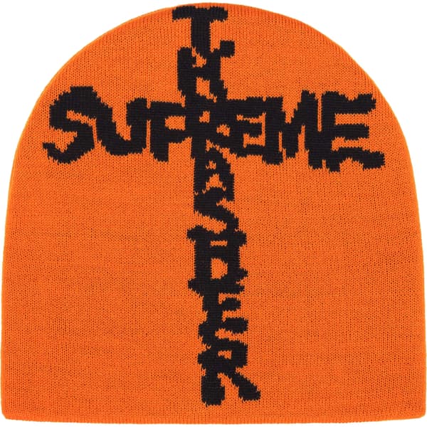 Supreme Thrasher Beanie - Orange (front)