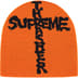 Supreme Thrasher Beanie - Orange (front)
