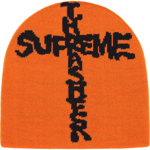 Supreme Thrasher Beanie - Orange (front)
