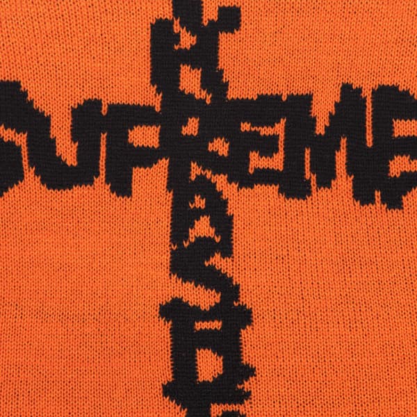 Supreme Thrasher Beanie - Orange (front)