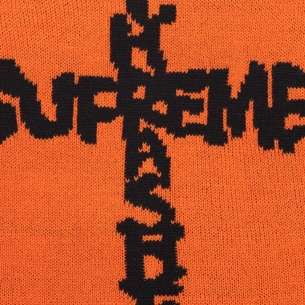 Supreme Thrasher Beanie - Orange (front)