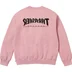 Supreme Thrasher Crewneck - Dusty Rose (front)