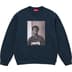 Supreme Thrasher Crewneck - Navy (front)
