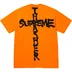 Supreme Thrasher Cross Tee - Orange (front)