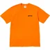 Supreme Thrasher Cross Tee - Orange (front)