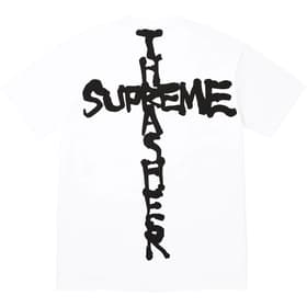 Supreme Thrasher Cross Tee White