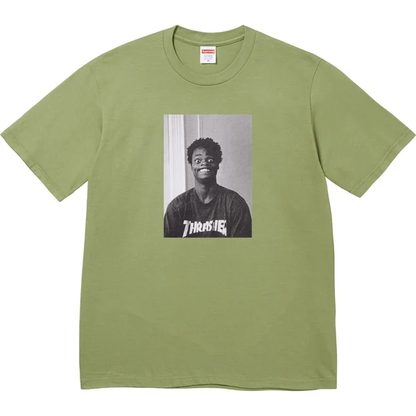 Supreme Thrasher Harold Tee - Moss (front)
