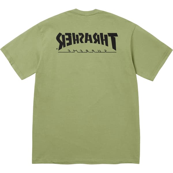 Supreme Thrasher Harold Tee - Moss (front)