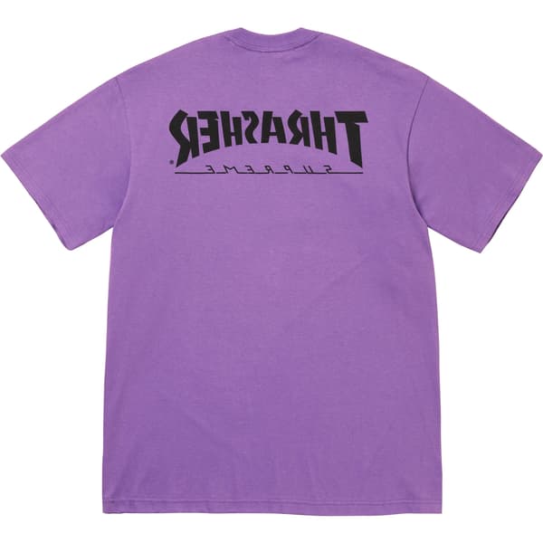 Supreme Thrasher Harold Tee - Purple (front)