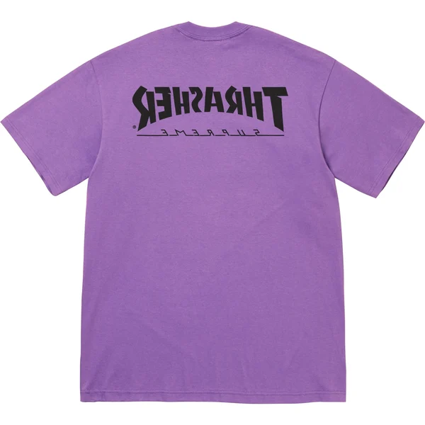 Supreme Thrasher Harold Tee - Purple (front)