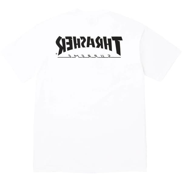 Supreme Thrasher Harold Tee - White (front)
