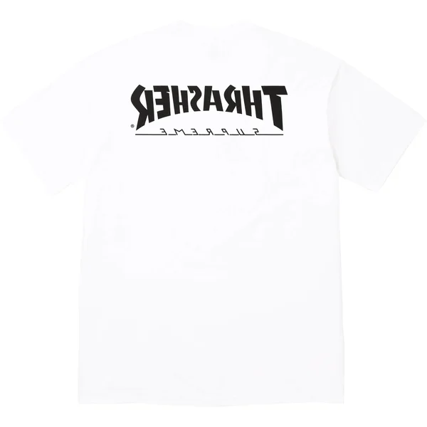 Supreme Thrasher Harold Tee - White (front)