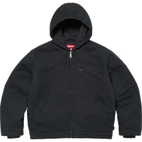 Supreme Thrasher Hooded Work Jacket Black