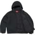 Supreme Thrasher Hooded Work Jacket - Black (front)