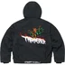 Supreme Thrasher Hooded Work Jacket - Black (front)