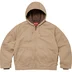 Supreme Thrasher Hooded Work Jacket - Tan (front)