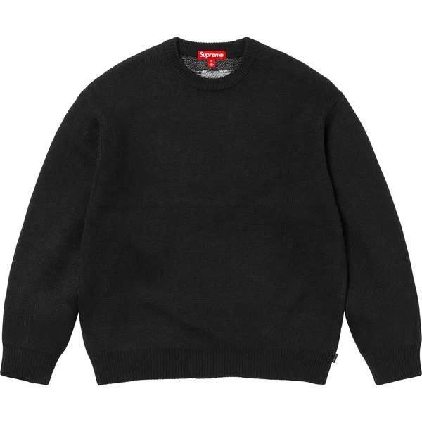 Supreme Thrasher Sweater - Black (front)