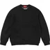 Supreme Thrasher Sweater - Black (front)