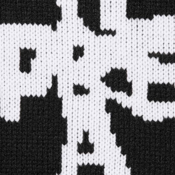 Supreme Thrasher Sweater - Black (front)