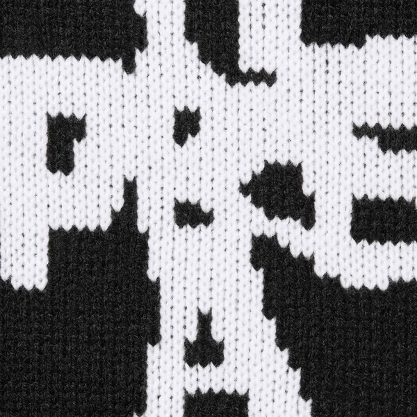 Supreme Thrasher Sweater - Black (front)