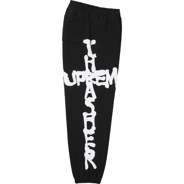 Supreme Thrasher Sweatpant - Black (front)