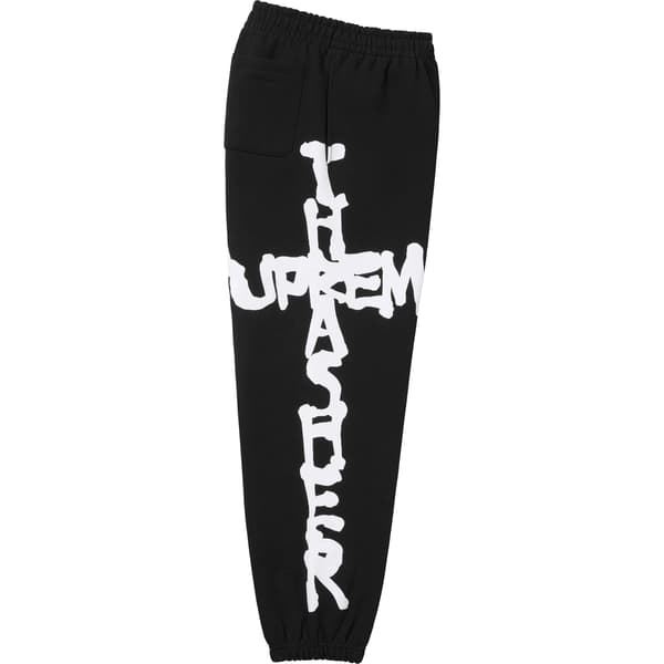 Supreme Thrasher Sweatpant - Black (front)