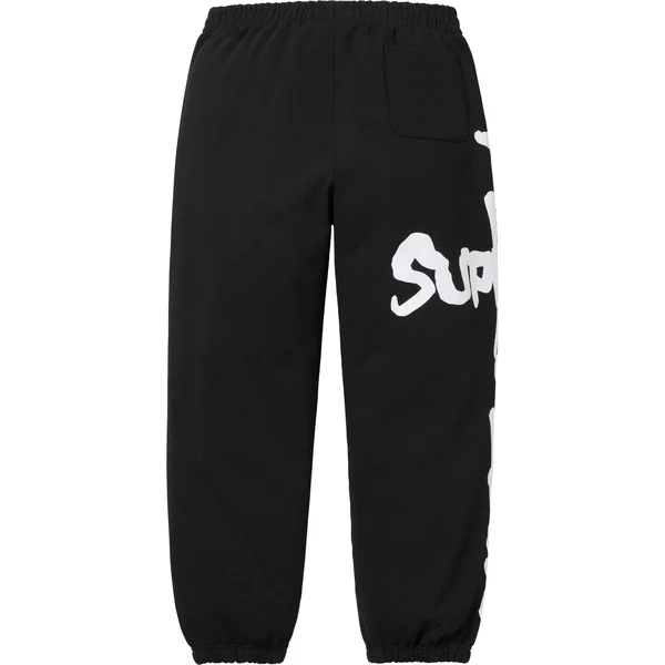 Supreme Thrasher Sweatpant - Black (front)