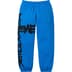 Supreme Thrasher Sweatpant - Bright Blue (front)