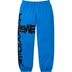 Supreme Thrasher Sweatpant - Bright Blue (front)