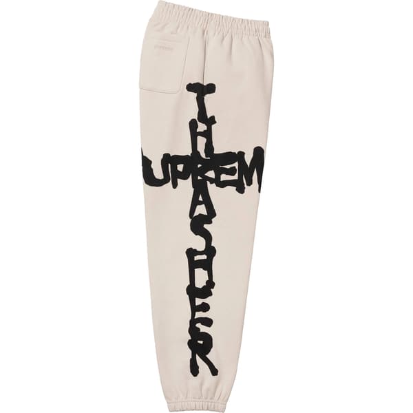 Supreme Thrasher Sweatpant - Stone (front)