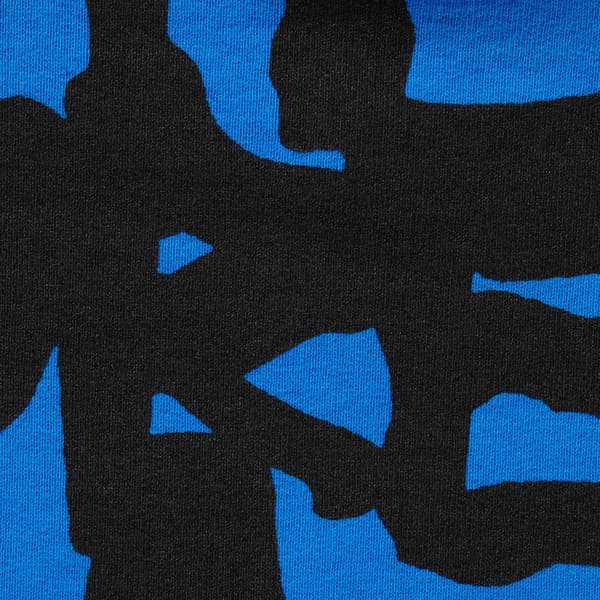 Supreme Thrasher Zip Up Hooded Sweatshirt - Bright Blue (front)