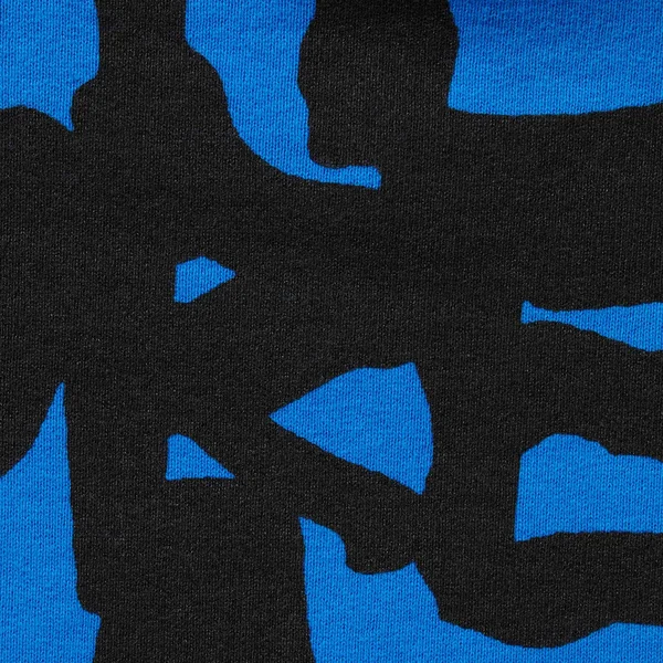 Supreme Thrasher Zip Up Hooded Sweatshirt - Bright Blue (front)