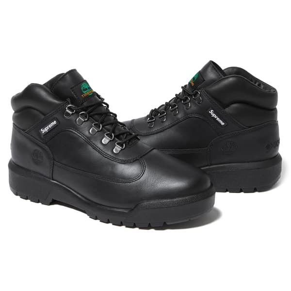 Supreme Timberland Field Boot - Black (front)