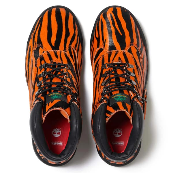 Supreme Timberland Field Boot - Tiger (front)