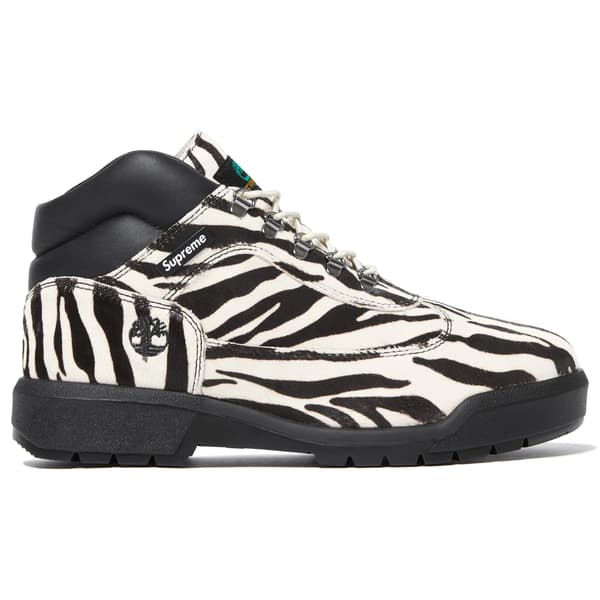 Supreme Timberland Field Boot - Zebra (front)