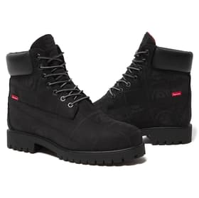 Supreme Timberland Patchwork 6&#34; Premium Waterproof Boot Black
