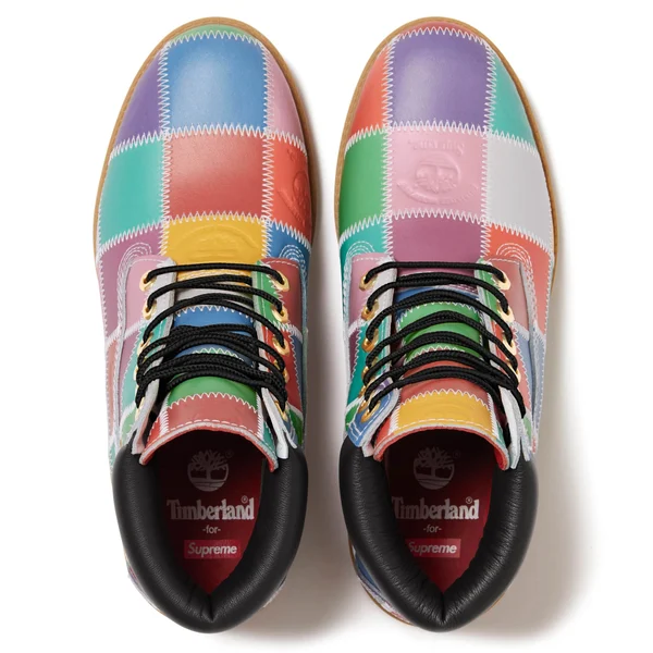 Supreme Timberland Patchwork 6" Premium Waterproof Boot - Multicolor (front)