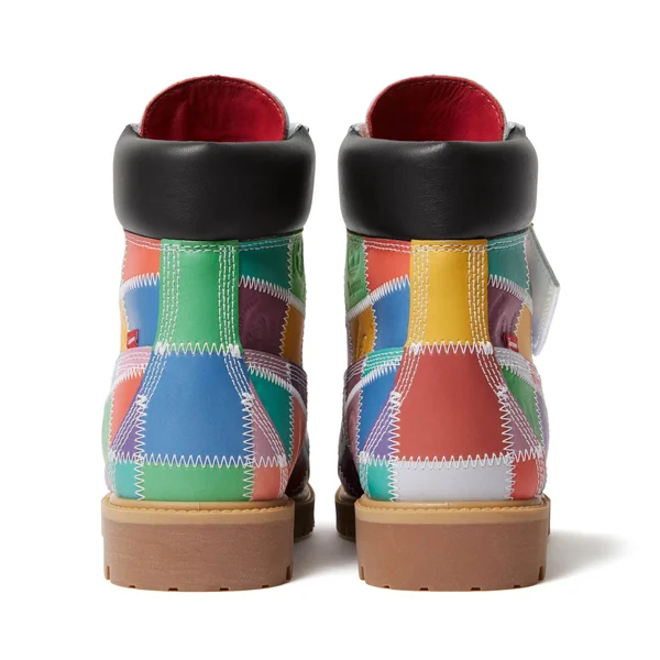 Supreme Timberland Patchwork 6" Premium Waterproof Boot - Multicolor (front)