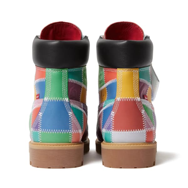 Supreme Timberland Patchwork 6" Premium Waterproof Boot - Multicolor (front)