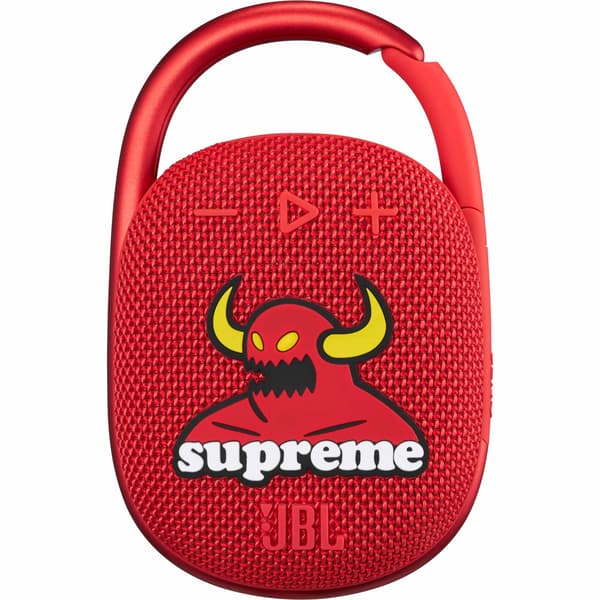 Supreme Toy Machine JBL Clip - Red (front)
