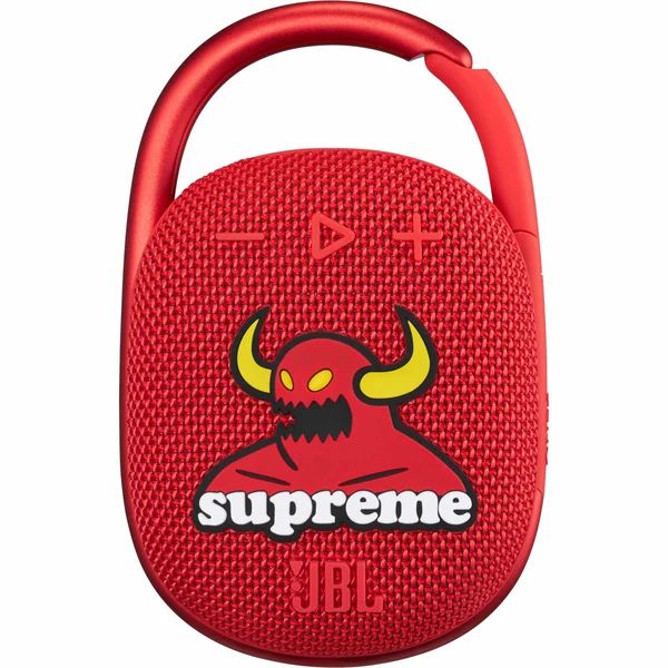 Supreme Toy Machine JBL Clip - Red (front)