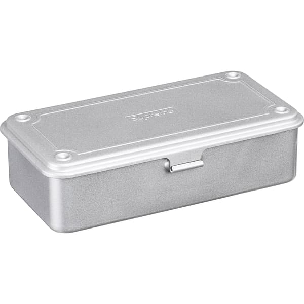 Supreme Toyo Steel T-190 Mini Toolbox - Silver (front)