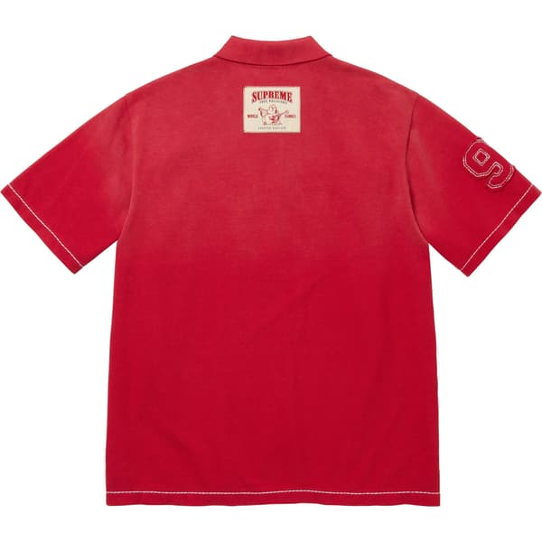 Supreme True Religion Appliqué Polo - Red (front)