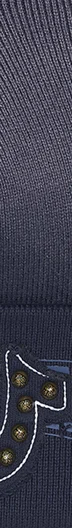 Supreme True Religion Beanie - Navy (front)